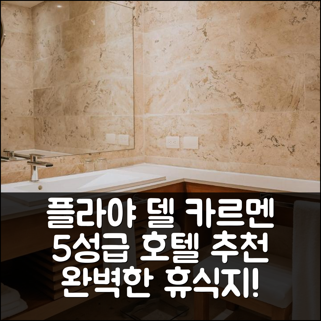 플라야 델 카르멘 숙소 여행 호텔 추천 더 리프 28 호텔 앤 스파 | 5성급 조식과 수영장으로 완벽한 휴식지 7가지 팁