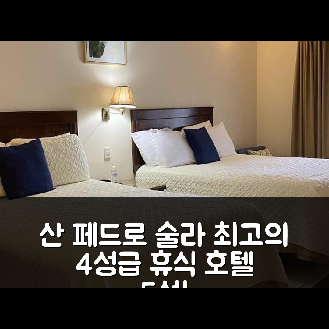 산 페드로 술라 숙소 여행 호텔 추천 리얼 구아나카스테 | 4성급 조식과 수영장으로 즐기는 완벽한 휴식지 5가지 이유