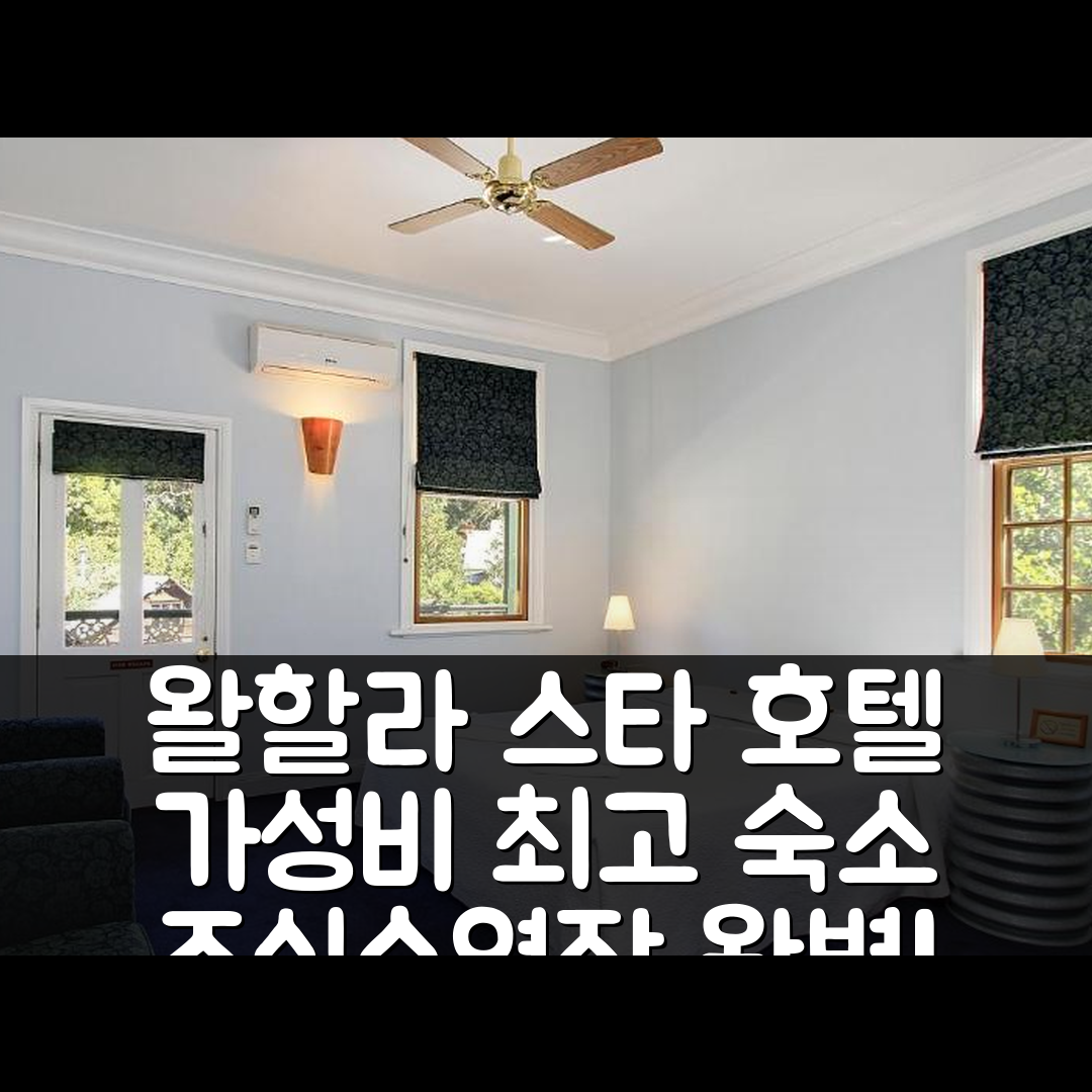 왈할라 숙소 여행 호텔 추천 왈할라 스타 호텔 | 가성비 최고 조식과 수영장 정보 5가지