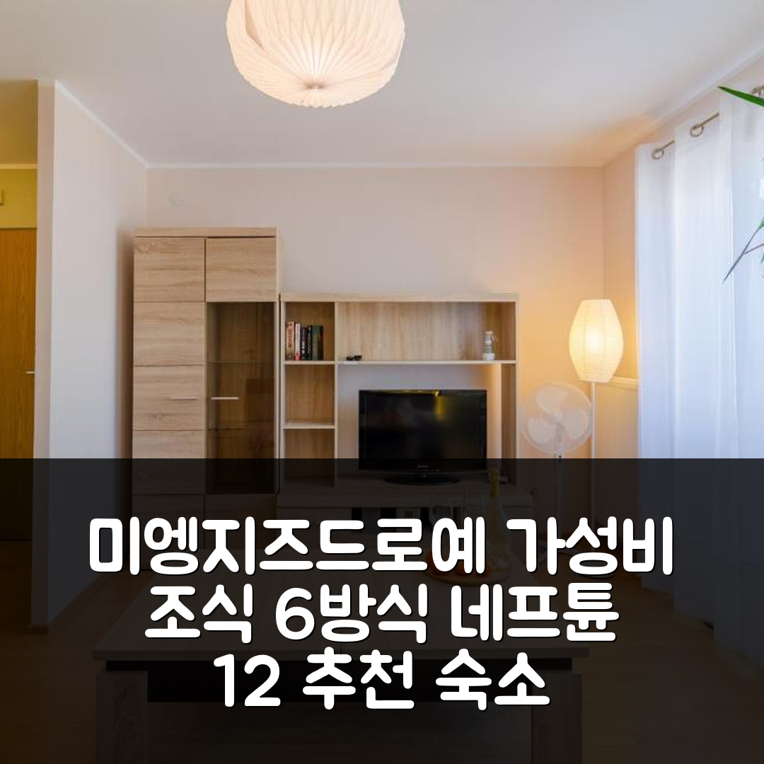 미엥지즈드로예 숙소 여행 호텔 추천 홀리데이 홈 네프튠 12 | 2층 2침실과 가성비 좋은 조식 6가지 이점